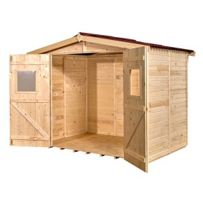 Casetta 2.4x1.6 in Legno Pannelli 16 mm con Pavimento | BricoShop24 2