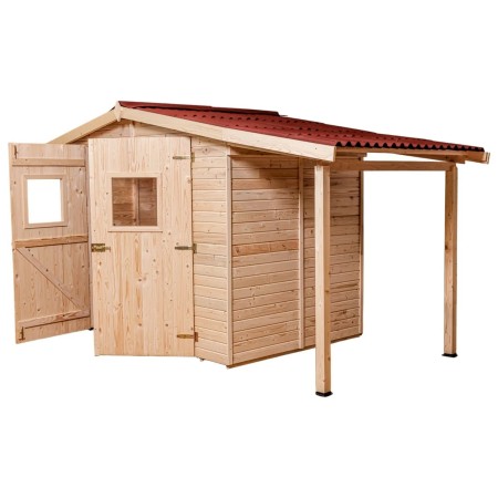 Casetta Legnaia 2.4x1.6 con Pavimento in Legno 16 mm | BricoShop24