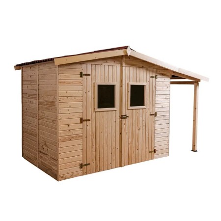 Casetta Legnaia 2.4x1.6 con Pavimento in Legno 16 mm | BricoShop24
