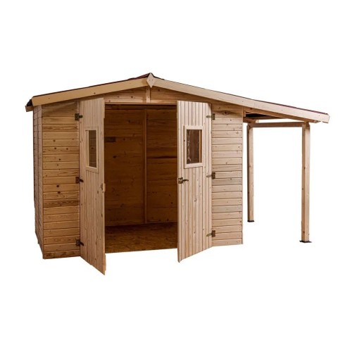 Casetta Legnaia 2.4x1.6 con Pavimento in Legno 16 mm | BricoShop24