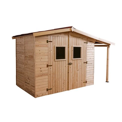 Casetta Legnaia 2.4x1.6 con Pavimento in Legno 16 mm | BricoShop24