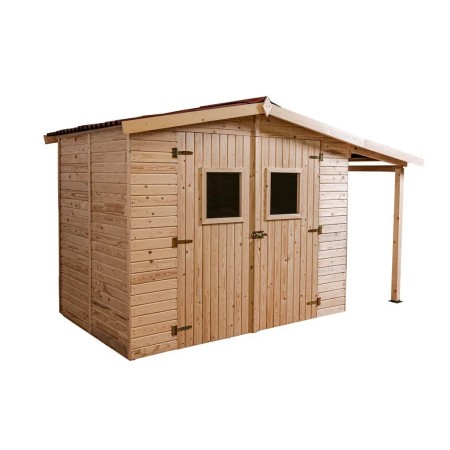 Casetta Legnaia 2.4x1.6 con Pavimento in Legno 16 mm | BricoShop24