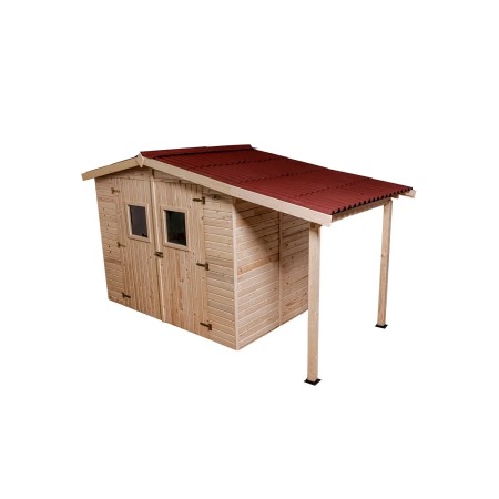 Casetta Legnaia 2.4x1.6 con Pavimento in Legno 16 mm | BricoShop24