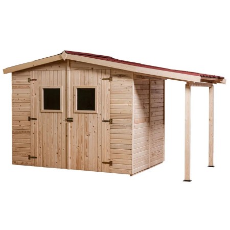 Casetta Legnaia 2.4x1.6 con Pavimento in Legno 16 mm | BricoShop24