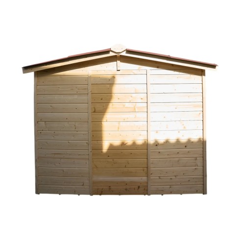 Casetta 2.4x2.4 in Legno Pannelli 16 mm Rimessa Esterno | BricoShop24