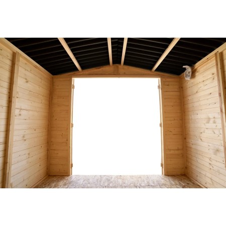 Casetta 2.4x2.4 in Legno Pannelli 16 mm Rimessa Esterno | BricoShop24