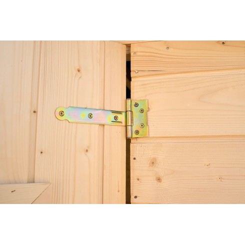 Casetta 2.4x2.4 in Legno Pannelli 16 mm Rimessa Esterno | BricoShop24