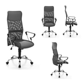 Sedia Presidenziale da Ufficio Scrivania Poltrona Girevole Ergonomica Braccioli 2