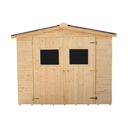 Casetta 2.4x2.4 in Legno Pannelli 16 mm Rimessa Esterno | BricoShop24