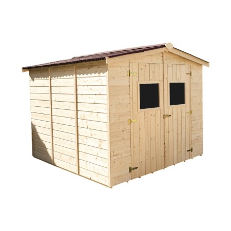 Casetta 2.4x2.4 in Legno Pannelli 16 mm Rimessa Esterno | BricoShop24