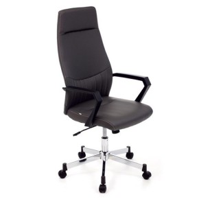 Poltrona Sedia da Ufficio Scrivania Ergonomica in Ecopelle con Braccioli Rotelle