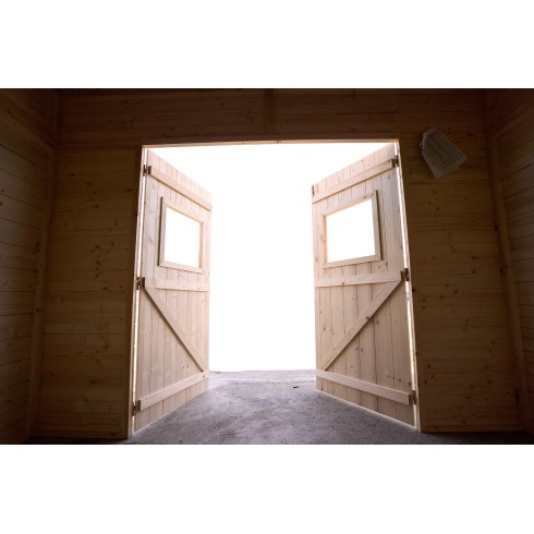 Casetta 2.8x2 in Legno Pannelli 16 mm Attrezzi Rimessa | BricoShop24