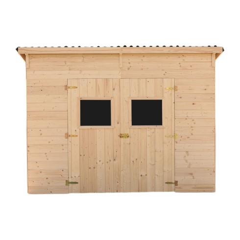 Casetta 2.8x2 in Legno Pannelli 16 mm Attrezzi Rimessa | BricoShop24