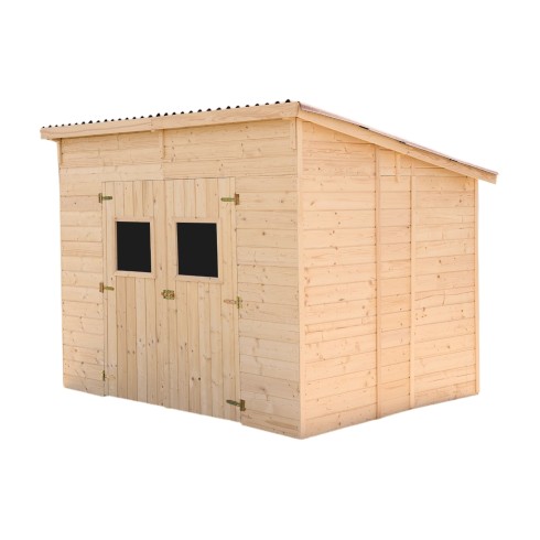Casetta 2.8x2 in Legno Pannelli 16 mm Attrezzi Rimessa | BricoShop24