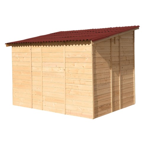 Casetta 2.8x2 in Legno Pannelli 16 mm Attrezzi Rimessa | BricoShop24