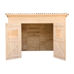 Casetta 2.8x2 in Legno Pannelli 16 mm Attrezzi Rimessa | BricoShop24 2