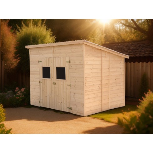 Casetta 2.8x2 in Legno Pannelli 16 mm Attrezzi Rimessa | BricoShop24