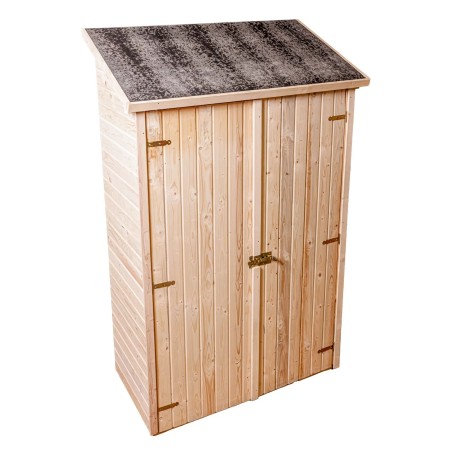 Casetta Armadio 120x60 in Legno per Attrezzi Addossata