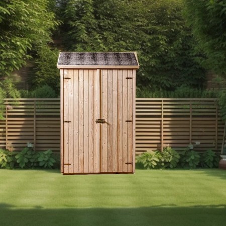 Casetta Armadio 120x60 in Legno per Attrezzi Addossata