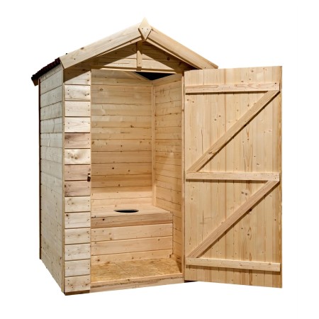 Casetta in Legno uso Bagno 140x140 cm