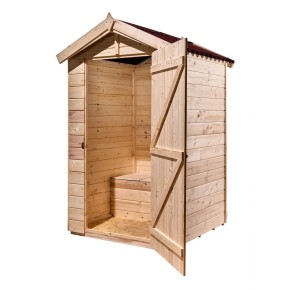 Casetta in Legno uso Bagno 140x140 cm