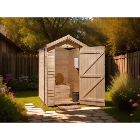 Casetta in Legno uso Bagno 140x190 cm