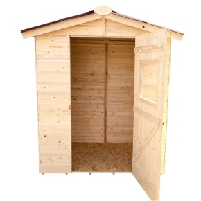 Casetta in Legno con Pavimento 160x120 cm da Giardino 2