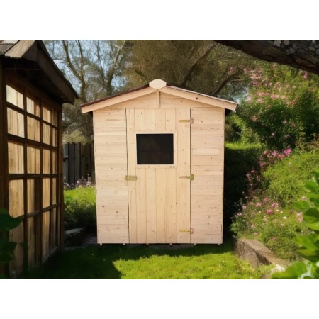 Casetta in Legno con Pavimento 160x120 cm da Giardino