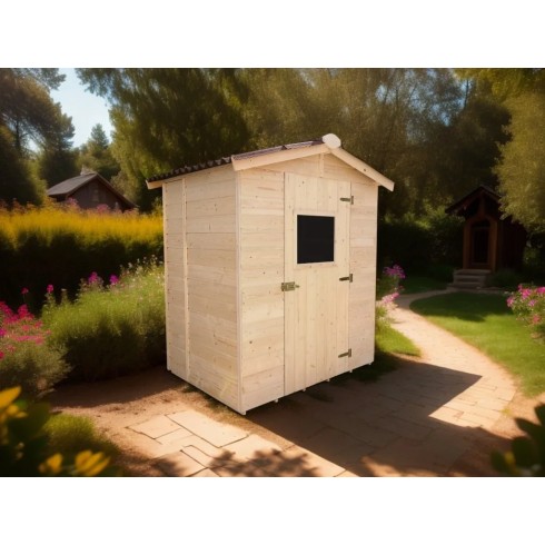 Casetta in Legno con Pavimento 160x120 cm da Giardino