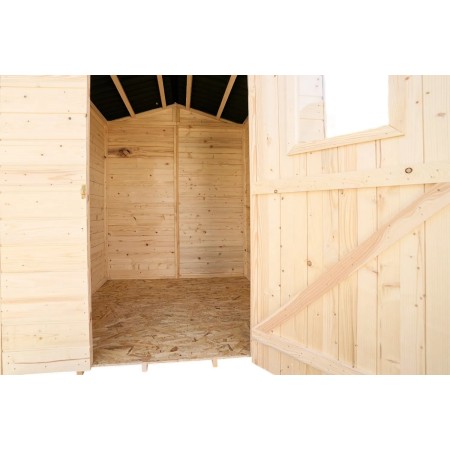 Casetta in Legno 160x160 Mobile Ripostiglio per Esterno | BricoShop24