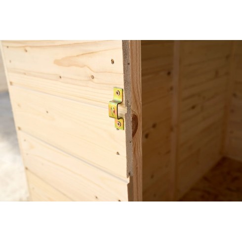 Casetta in Legno 160x160 Mobile Ripostiglio per Esterno | BricoShop24