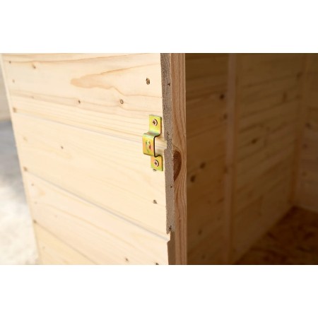 Casetta in Legno 160x160 Mobile Ripostiglio per Esterno | BricoShop24