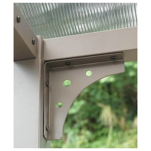 Carport in Alluminio 3x4.8 metri Policarbonato Gazebo Posto Auto Capanno Tettoia | BricoShop24