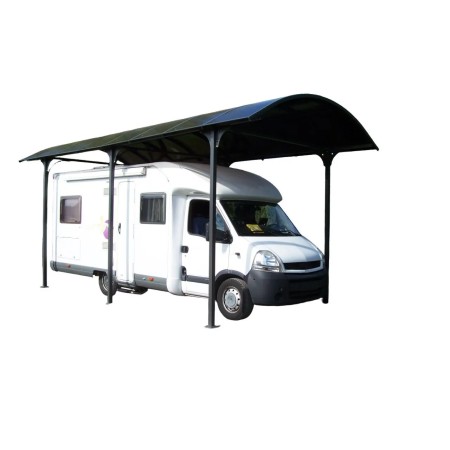 Carport in Alluminio 3.6x7.6 mt Policarbonato Posto Auto Tettoia Camper Furgoni | BricoShop24