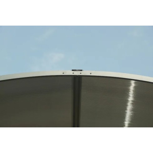 Carport in Alluminio 3.6x7.6 mt Policarbonato Posto Auto Tettoia Camper Furgoni | BricoShop24
