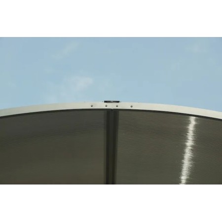 Carport in Alluminio 3.6x7.6 mt Policarbonato Posto Auto Tettoia Camper Furgoni | BricoShop24