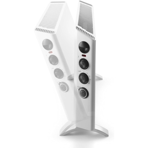 Termoconvettore da Pavimento Bianco Slim Style 3 DeLonghi 2000W