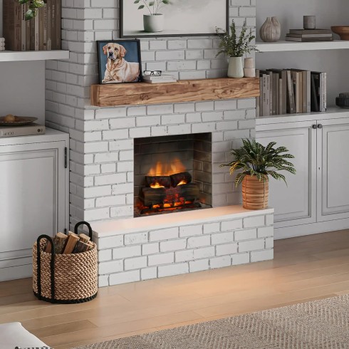 Inserto Camino Elettrico Tagu da Incasso Parete PowerFlame 2