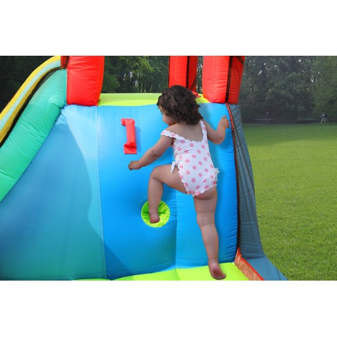 Gioco Castello Gonfiabile Acquatico per Bambini Con Blaster