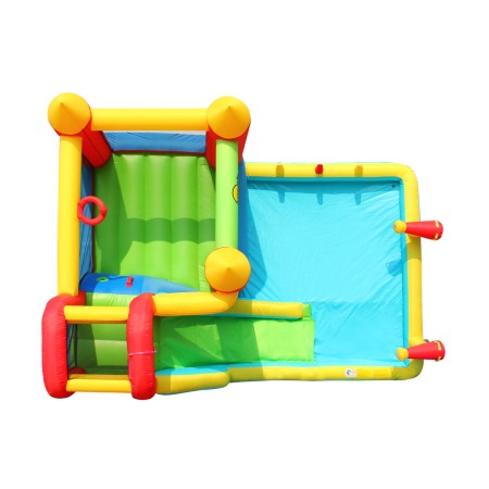 Gioco Castello Gonfiabile Acquatico per Bambini Con Blaster