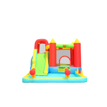 Gioco Castello Gonfiabile Acquatico per Bambini Con Blaster