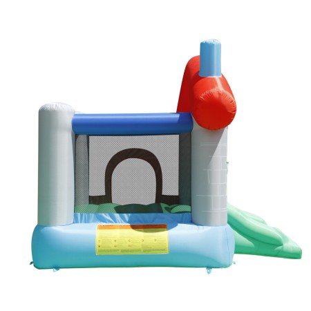 Gioco Castello Gonfiabile per Bambini Con Scivolo e Palline
