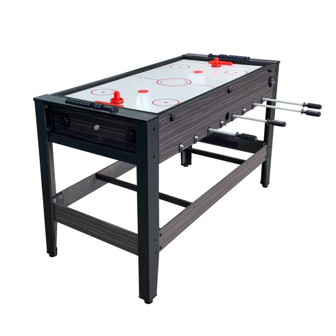 Tavolo Multigioco 4 in 1 Calcio Hockey Ping Pong Biliardo