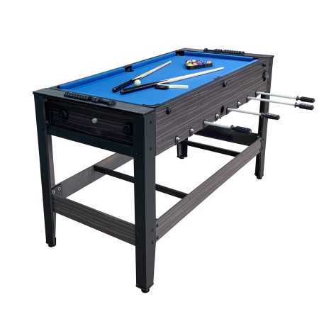 Tavolo Multigioco 4 in 1 Calcio Hockey Ping Pong Biliardo