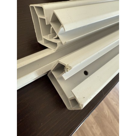 Outlet Box Doccia Semicircolare Tondo a Soffietto Angolo 75x75 cm