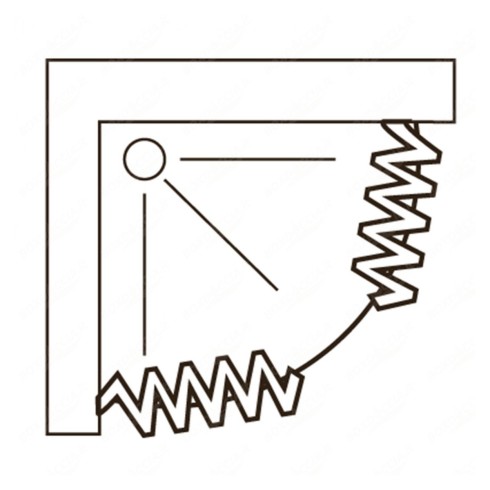Outlet Box Doccia Semicircolare Tondo a Soffietto Angolo 75x75 cm