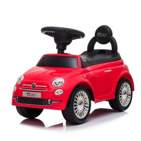 Macchina Cavalcabile per Bambini Primi Passi Fiat 500 Rosso