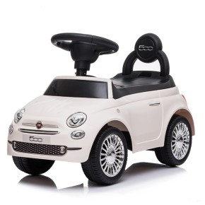 Macchina Cavalcabile per Bambini Primi Passi Fiat 500 Bianco