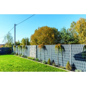 Striscia Frangivista per Recinzione in Rattan 19x204 cm Antracite