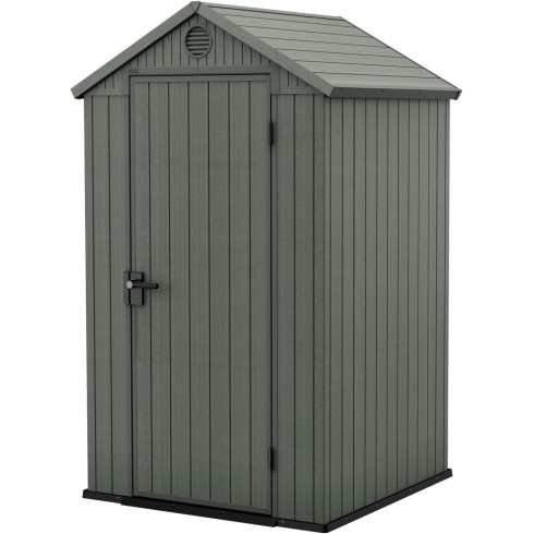 Casetta da Giardino Darwin Keter in resina verde 124x117 cm